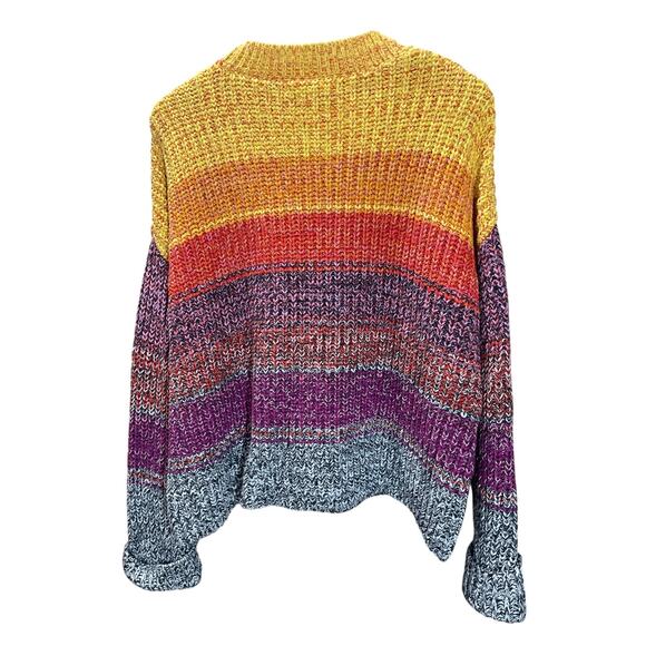 Beyond the Radar Multicolor Oversized Sweater Size XL - Picture 4 of 6